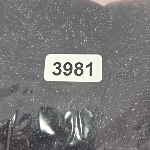 Soft Surroundings Womens Metallic Knit Tunic PM Cold Shoulder Black 3981 - Picture 10 of 10